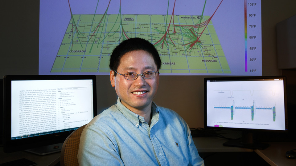 Hongfeng Yu is interim director of the Holland Computing Center.