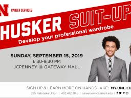 Husker Suit-Up event