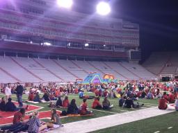 Bring a blanket and some friends to watch Husker football take on Illinois.