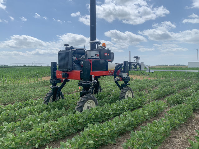 Flex-Ro, short for Flexible Robot, made its first appearance in a one-acre test plot.