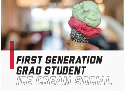 First-generation graduate students can enjoy ice cream, meet other first-gens, and take a break from the semester at the Dairy Store on East Campus. 