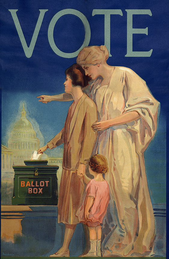 Celebrating women's right to vote