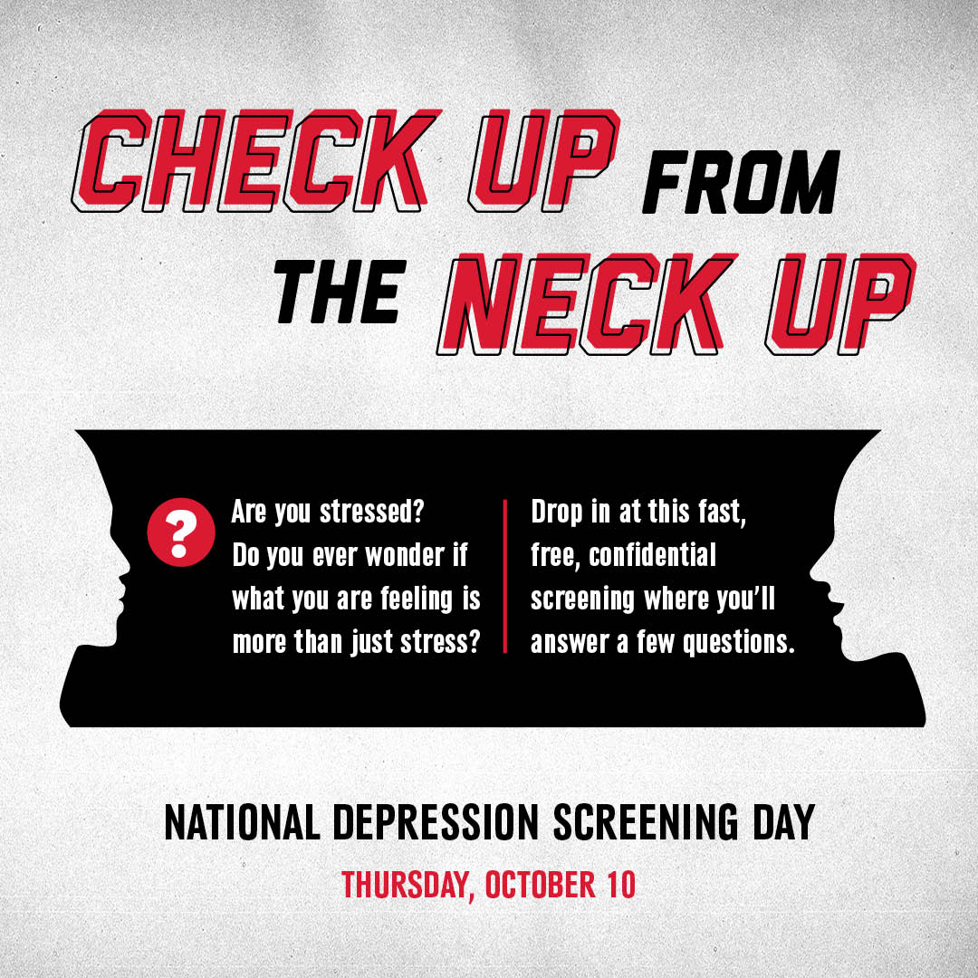Drop in for a fast, free, confidential screening on Oct. 10.