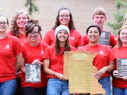 The UNL Soil Judging Team took first place in the individual, team and overall contests Oct. 3, 2019, near Grand Island, Nebraska. | School of Natural Resources