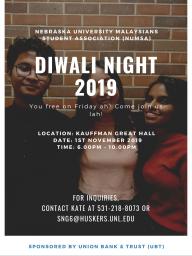 NUMSA's Diwali Night Details
