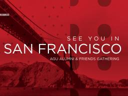 SNR is hosting an alumni and friends gathering during the American Geophysical Union 2019 Fall Meeting and Centennial Celebration set for Dec. 9 to 13 in San Francisco.