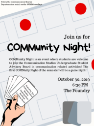 CSUGSAB COMMunity Night