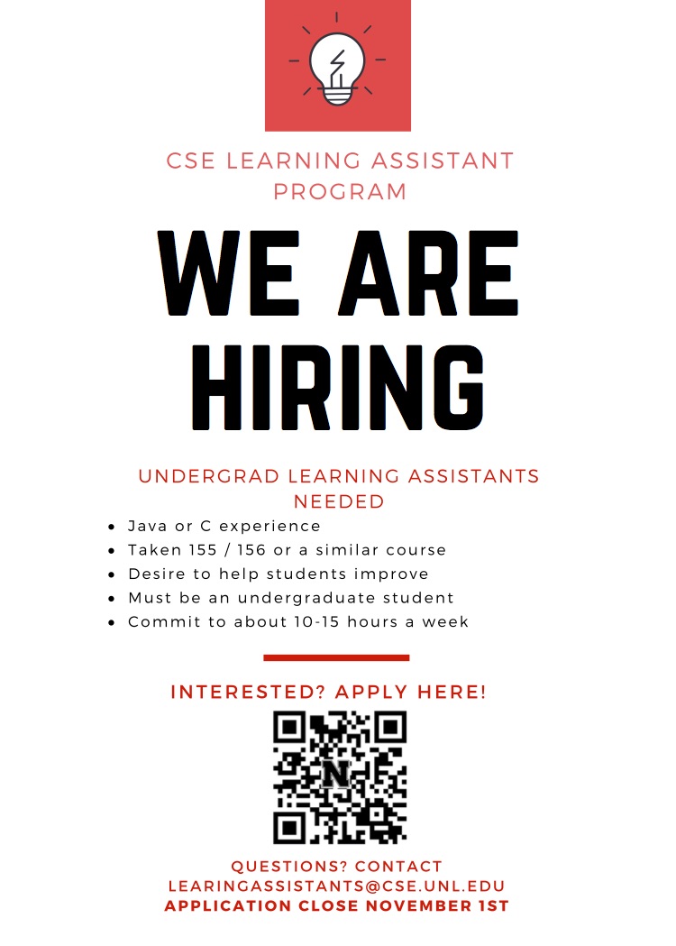 Undergraduate Learning Assistant