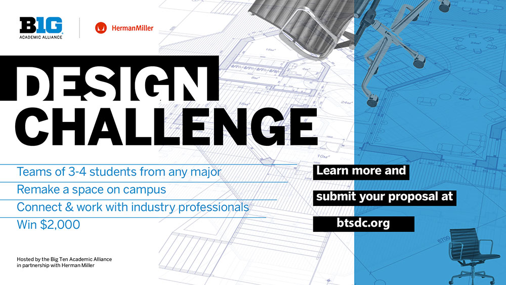 Big Ten Student Design Challenge submission deadline is Nov. 26.