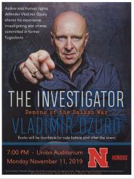 TONIGHT - The Investigator: Demons of the Balkan War