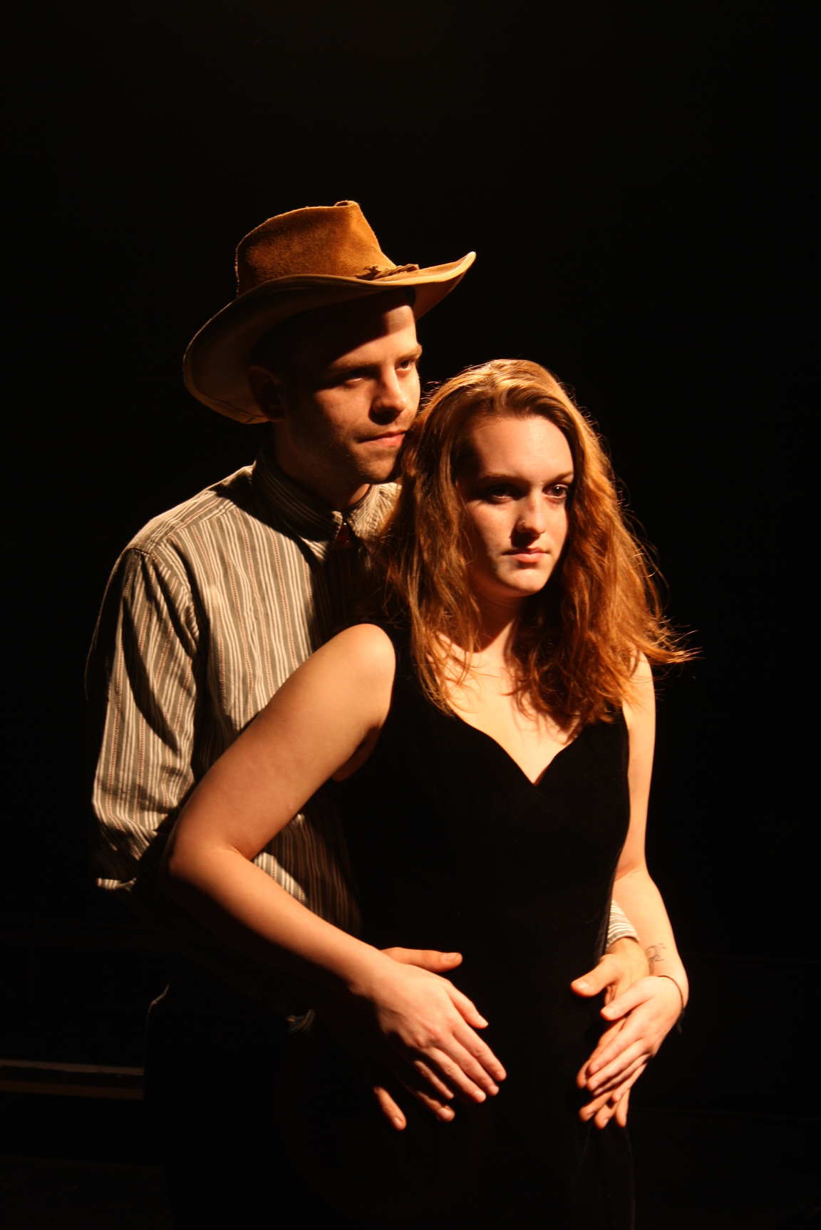 Rob Burt and Jen Hickey in "Killer Joe."