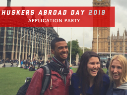 Husker Abroad Day is Thursday, Dec. 5.