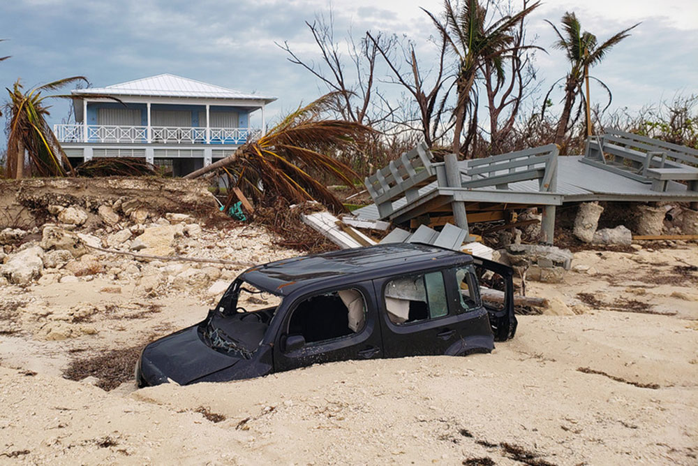 Richard L. Wood, a civil engineering assistant professor who specializes in disaster damage, has turned his expertise toward the Bahamas in an effort to understand why some buildings survived Hurricane Dorian’s onslaught in September 2019.