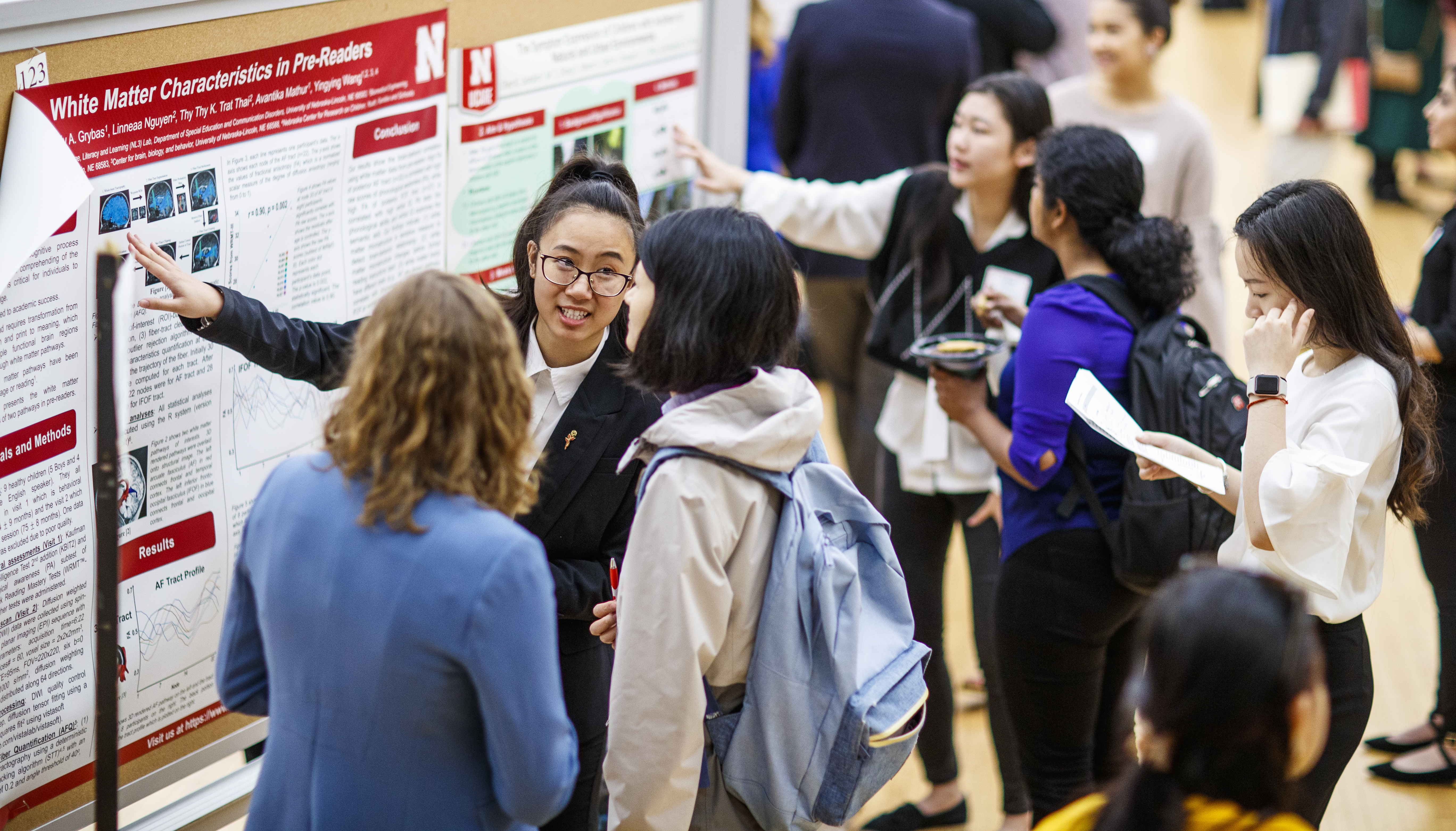 Undergraduate students present their research and creative activities projects at the 2019 Spring Research Fair