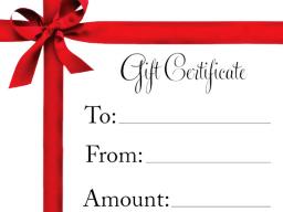 OLLI gift certificates make the perfect holiday gift