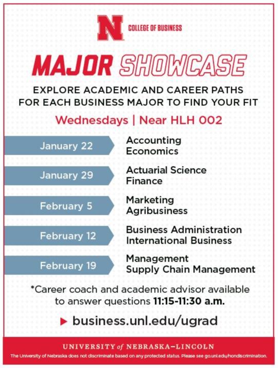 Business Major Showcase