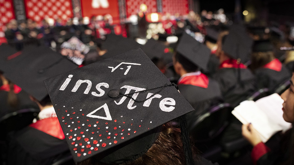 The University of Nebraska–Lincoln's winter commencement exercises are Dec. 20 and 21. | Craig Chandler, University Communications
