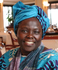 The late Wangari Maathai