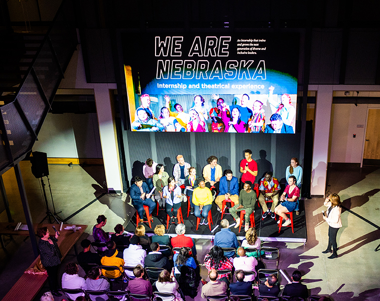 The next WE ARE NEBRASKA interns performances are on Friday, Jan. 24 at 3:30 and 7 p.m. at the Johnny Carson Center for Emerging Media Arts, 1300 Q St. The performances are free and open to the public.