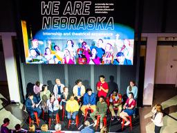 The next WE ARE NEBRASKA interns performance is on Friday, Jan. 24 at 3:30 p.m. at the Johnny Carson Center for Emerging Media Arts, 1300 Q St. The performance is free and open to the public.