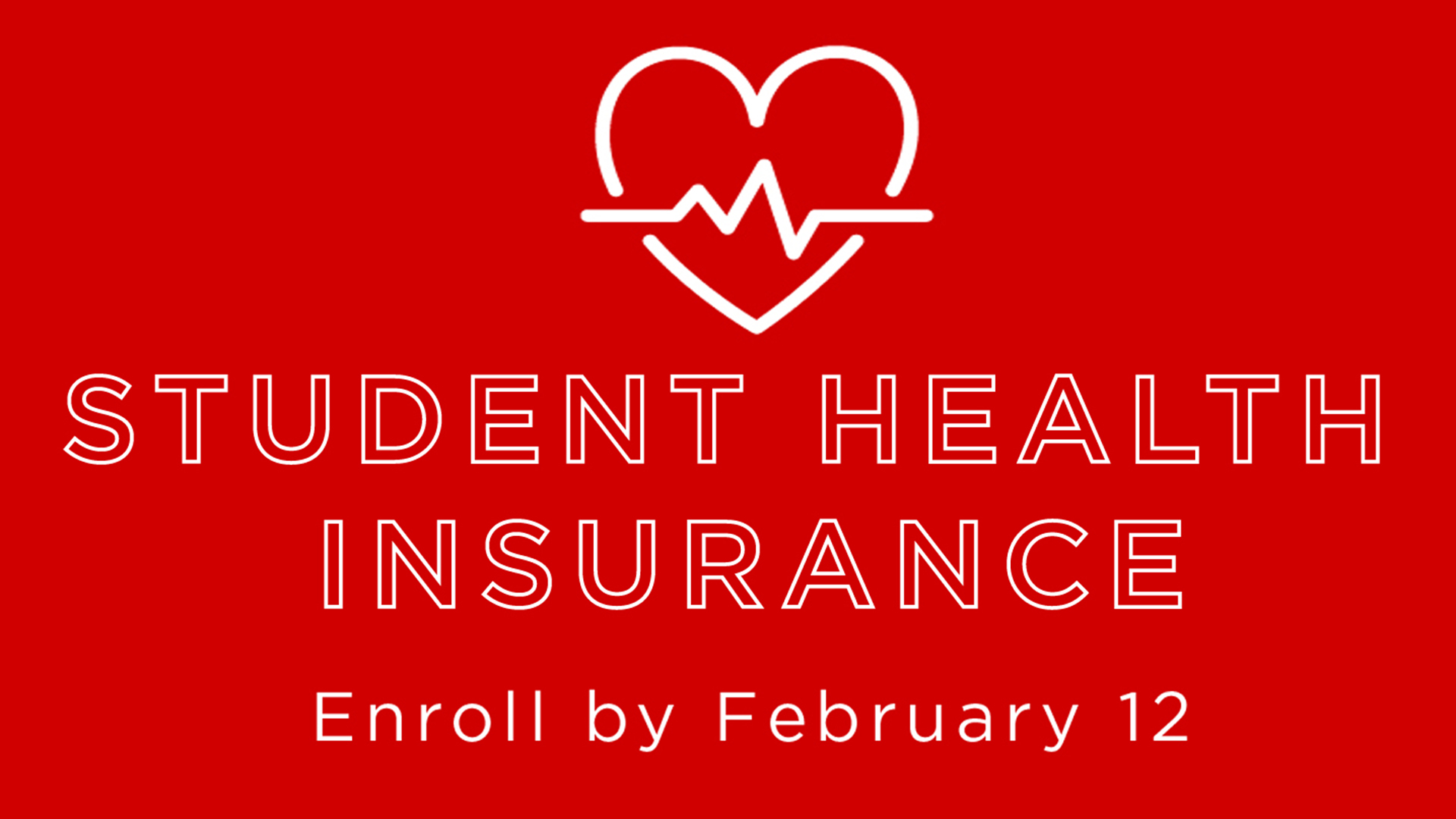 Students can enroll via MyRed.