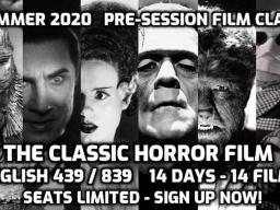 ENGL 439: The Classic Horror Film