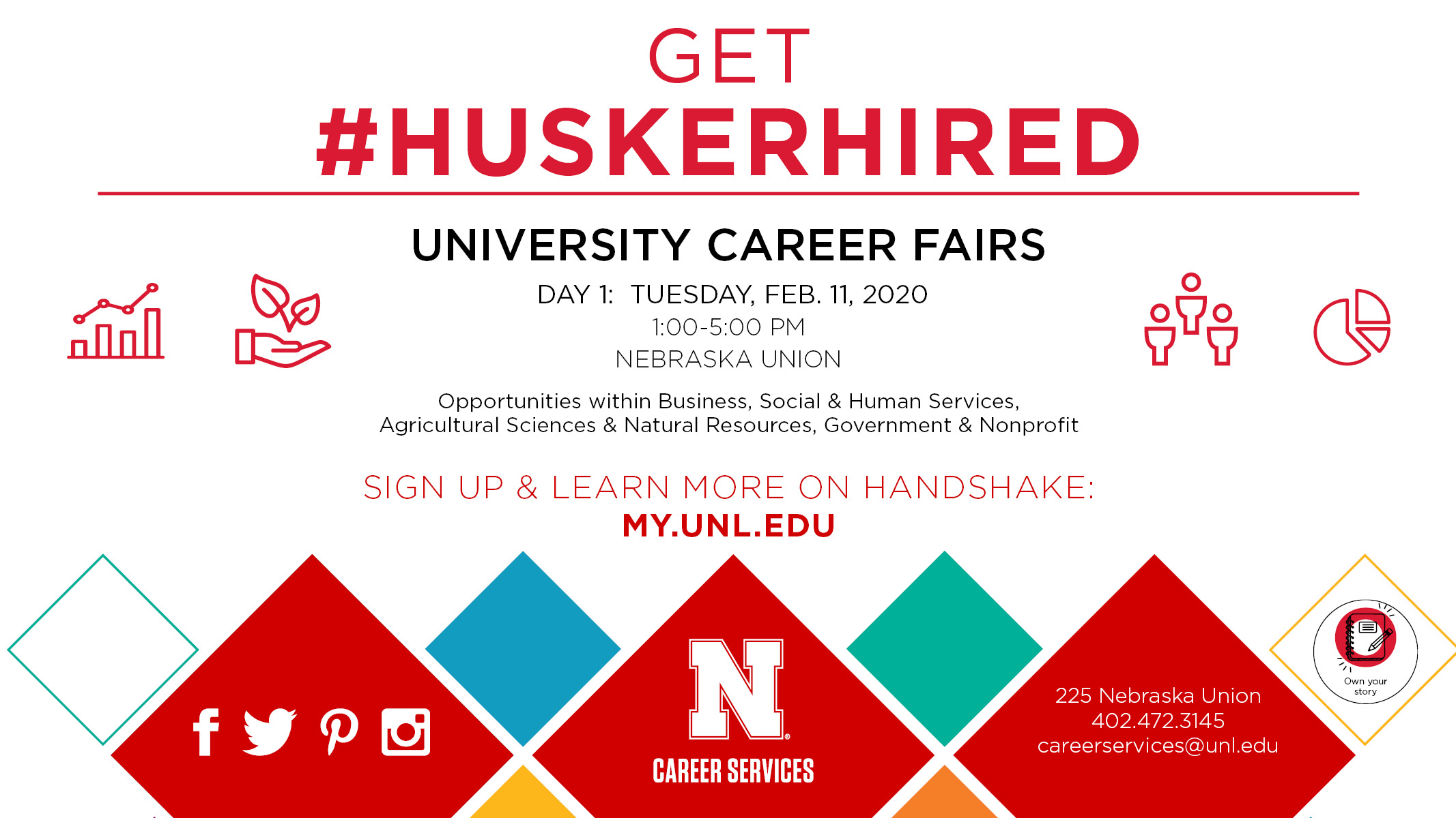 Get #huskerhired