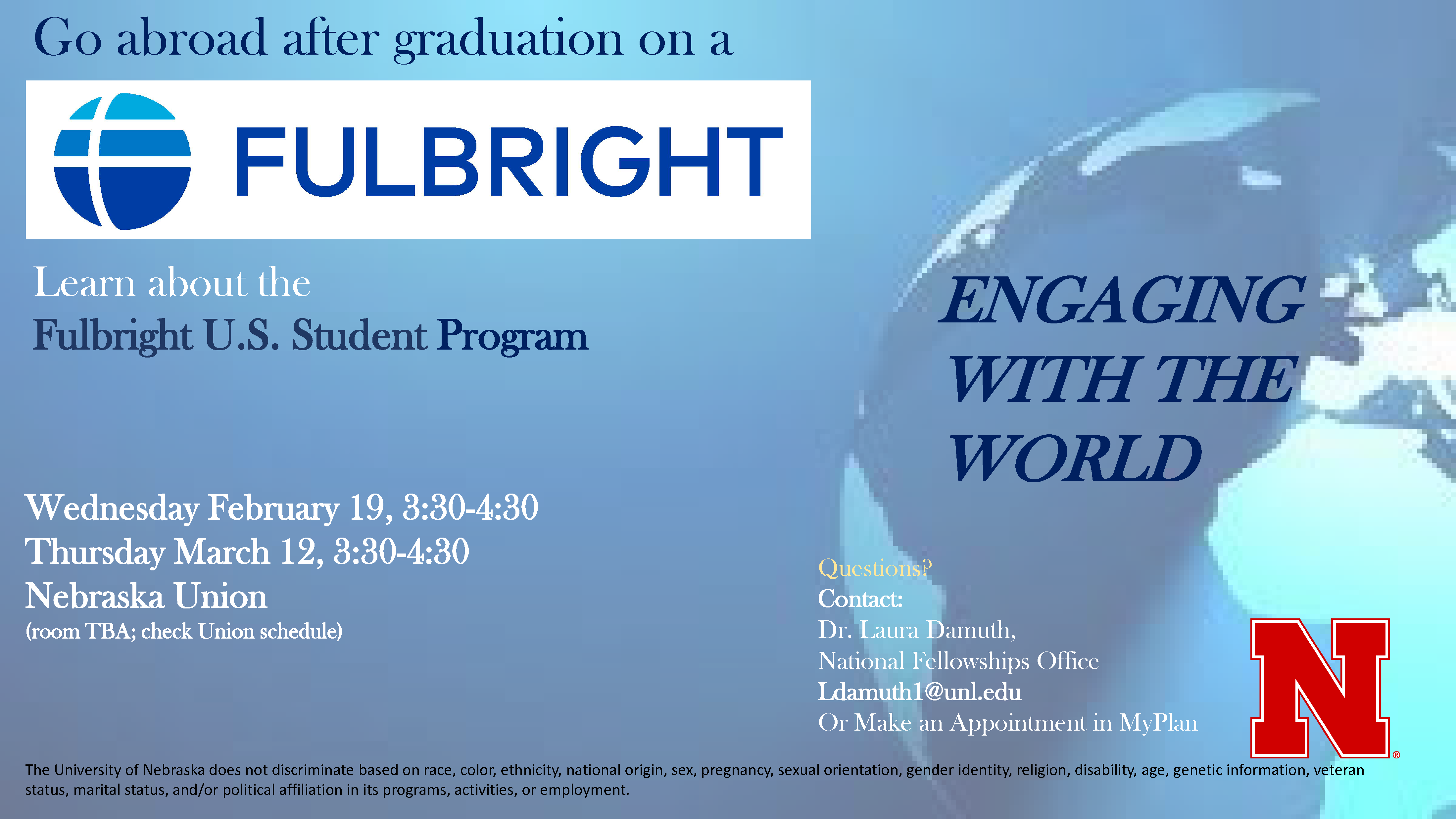 Fulbright Awards Information Sessions