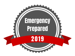 2019 Emergency Prepared badge