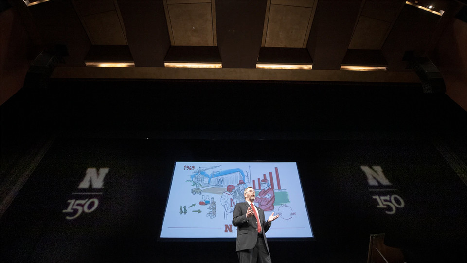 Chancellor Ronnie Green will deliver the State of the University address on Feb. 14.  | Craig Chandler, University Communications