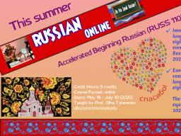 RUSS 110 Summer 2020