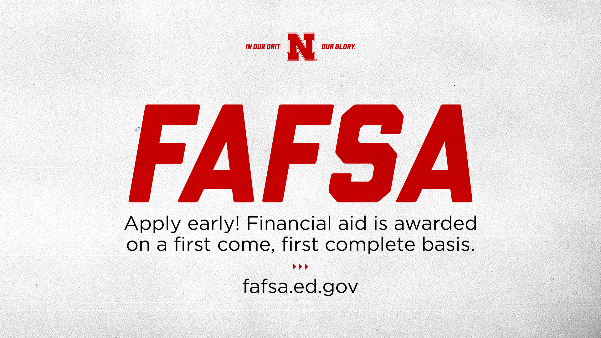 FAFSA reminder