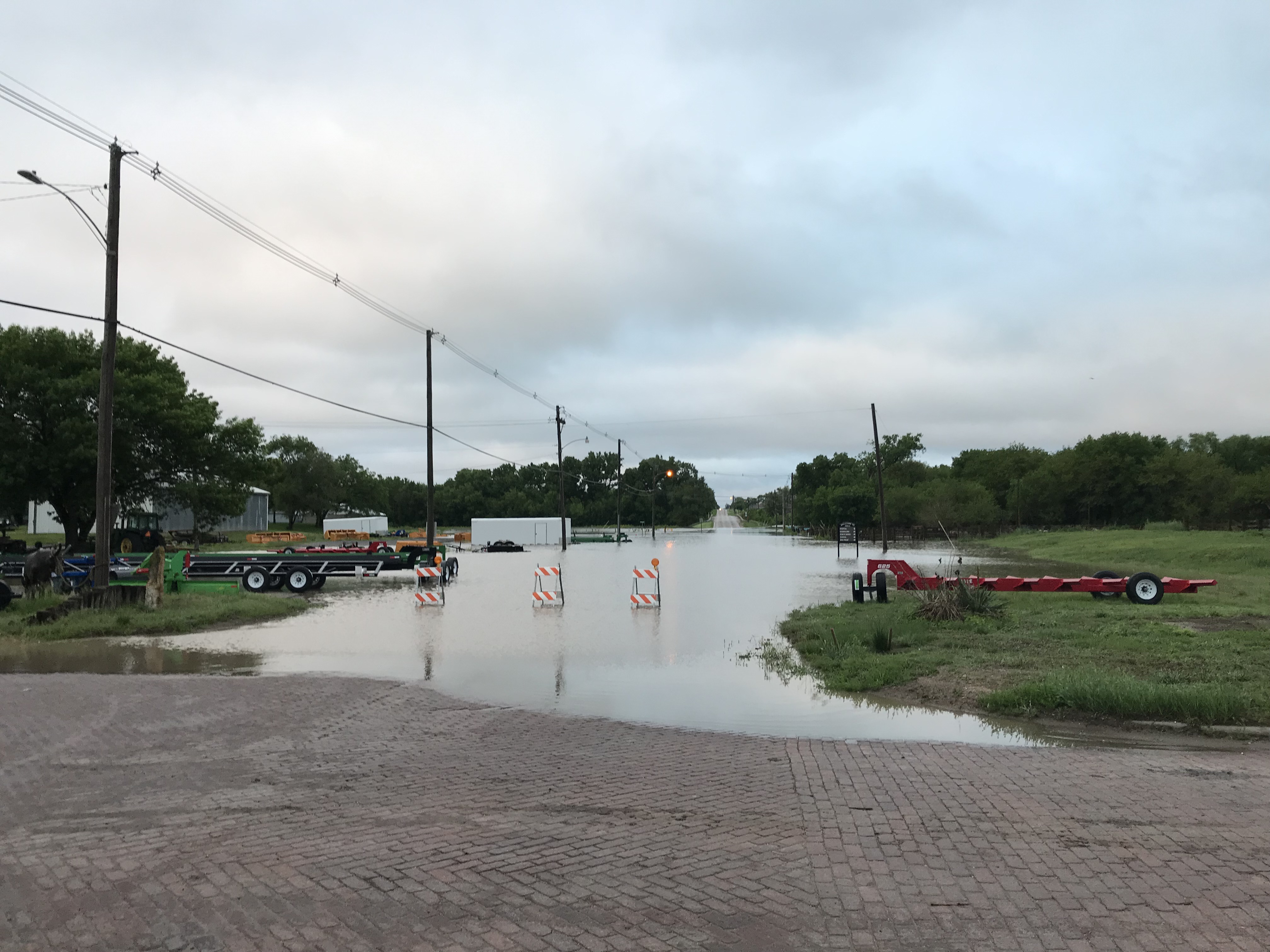 May 29th, 2019 flooding in Hebron, Nebraska.