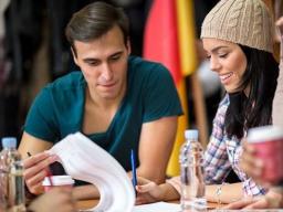 Students Studying