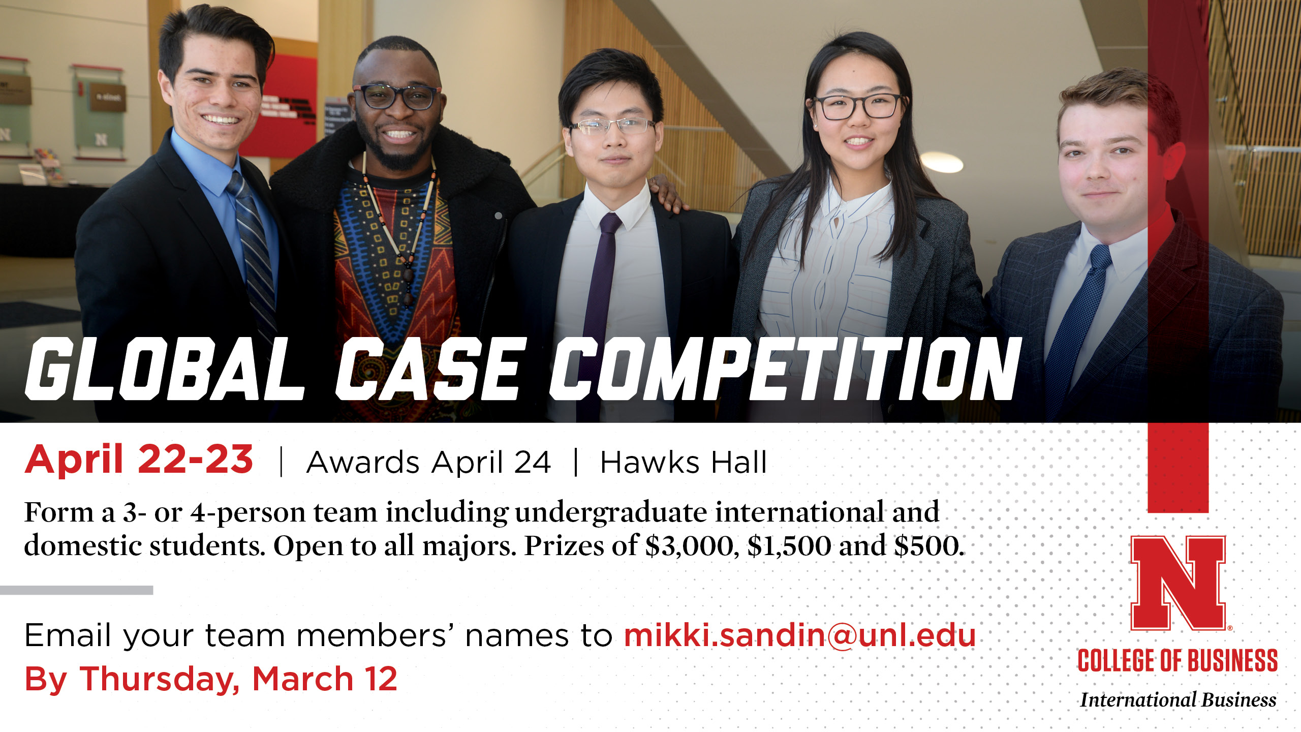 International Business Global Case Competition Announce University
