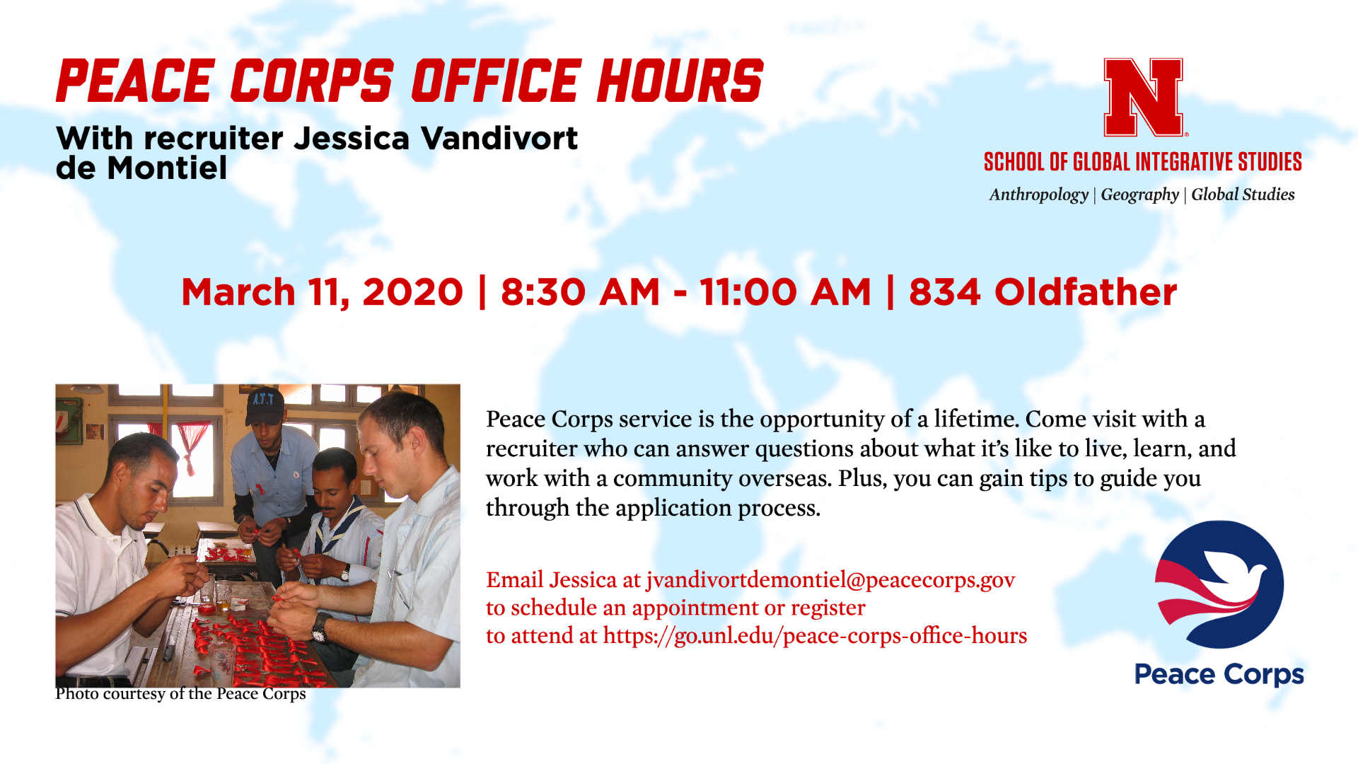 Peace Corps Office Hours