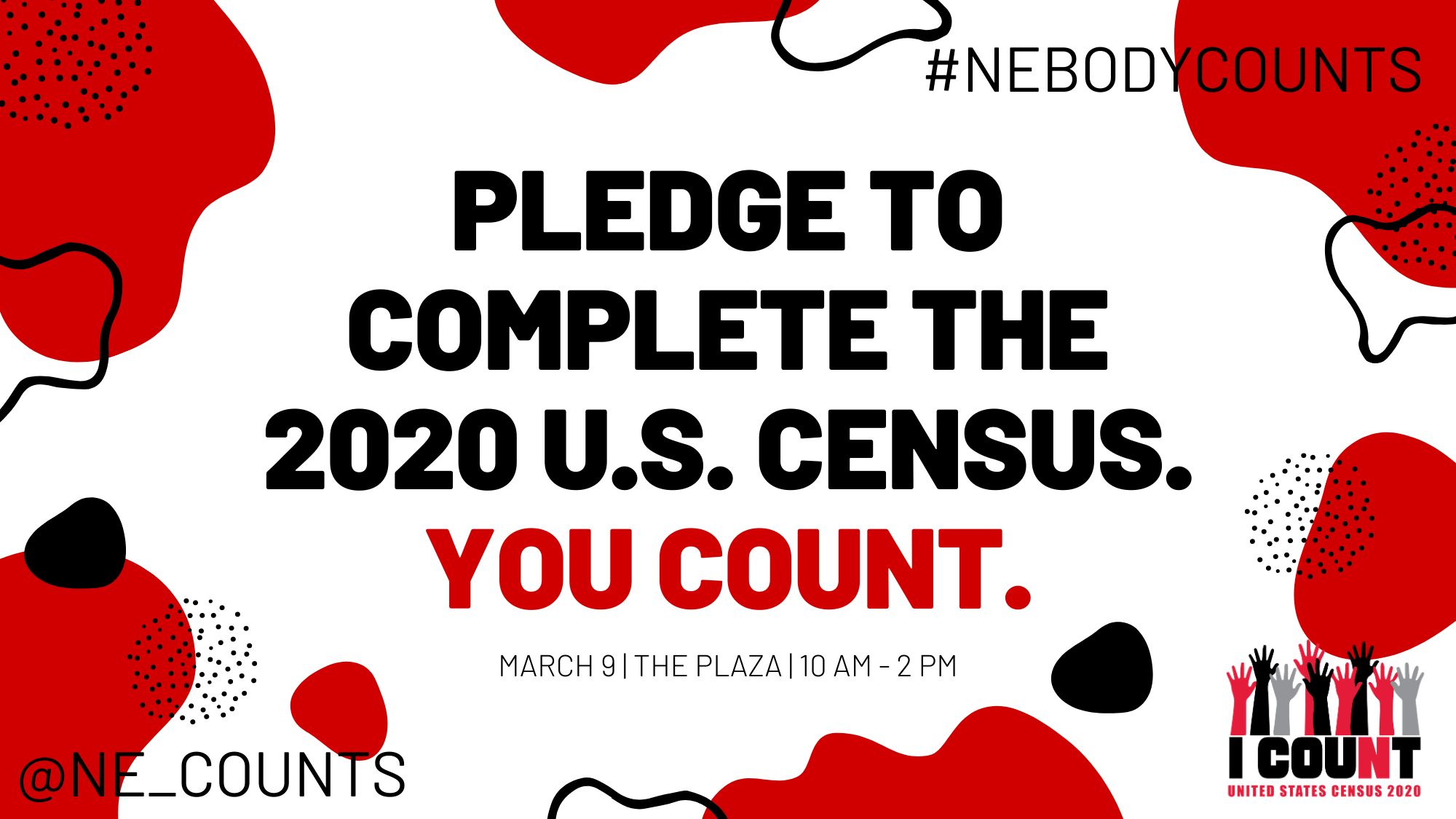 Pledge to Complete the 2020 U.S. Census.