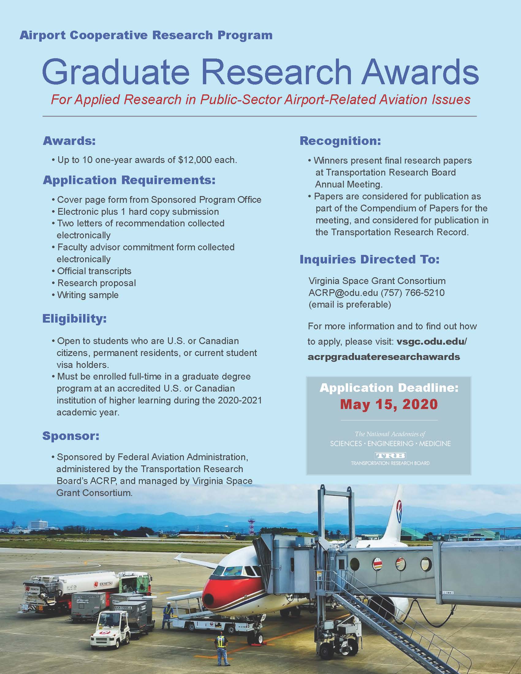 Grad. award flyer