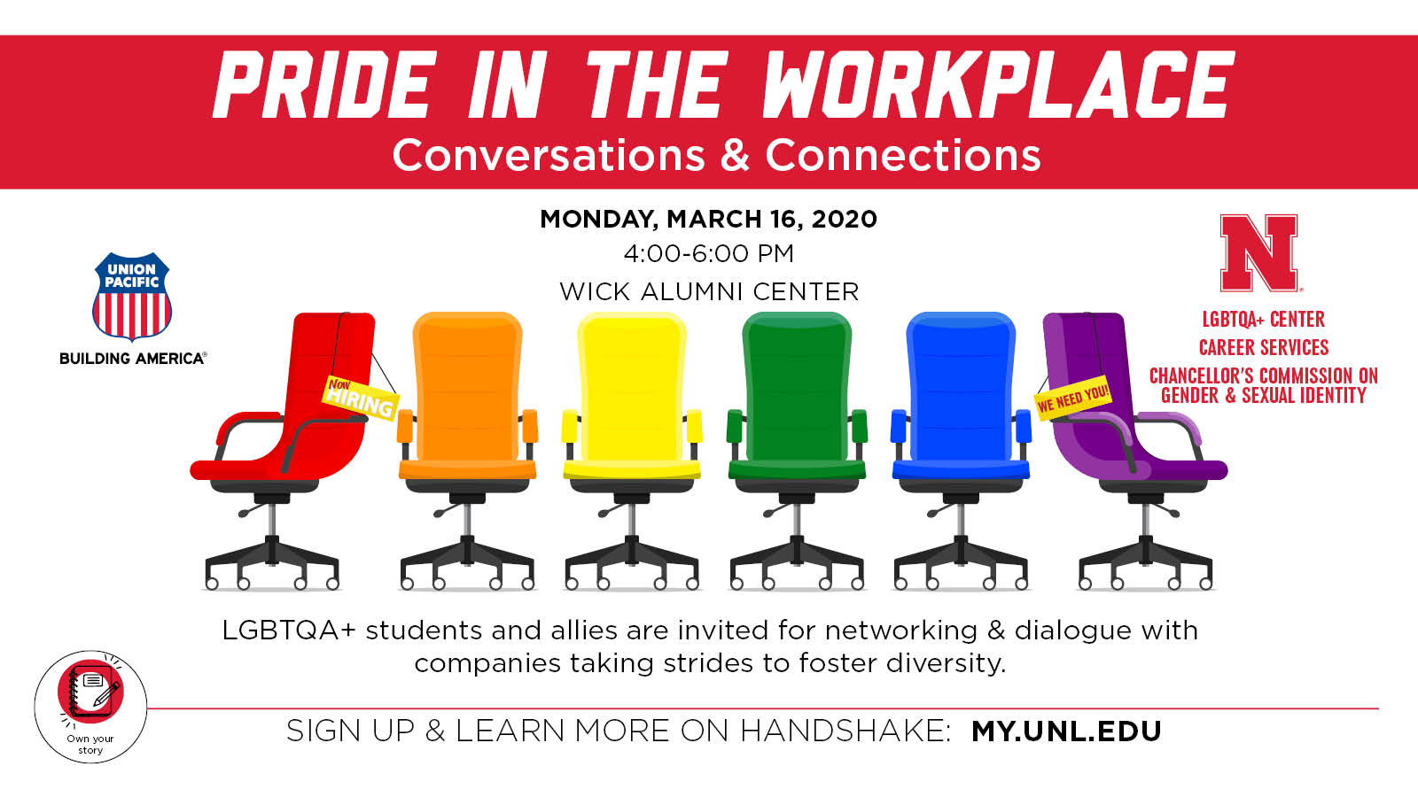 All students who are in the LGBTQA+ community and any student who wants a workplace that's inclusive and equitable to LGBTQA+ folks are welcome to attend.