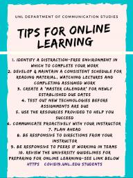 Tips for Online Learning