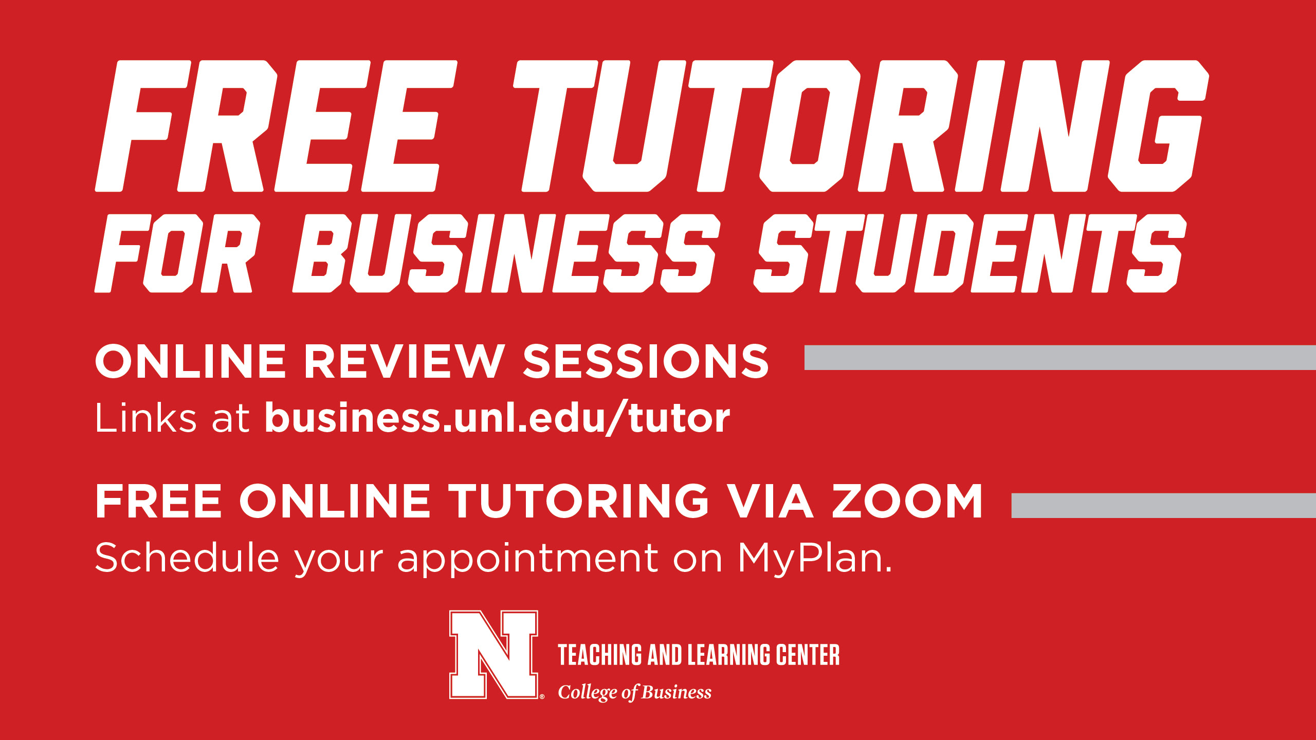 Free Tutoring Available from the TLC