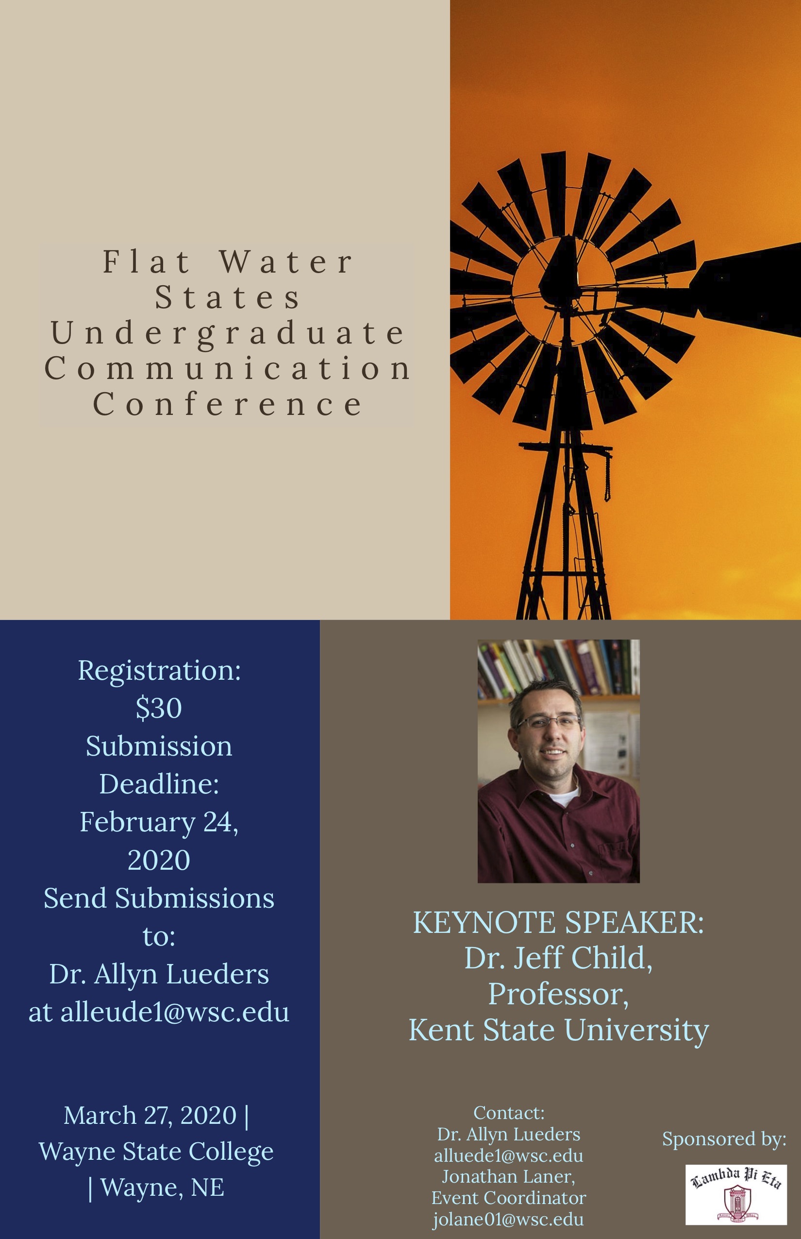 Flat Water States Undergraduate Communication Conference