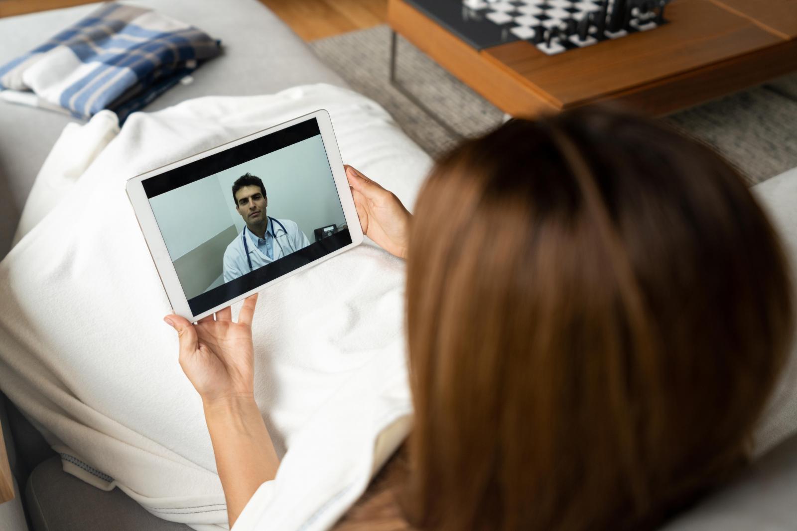 Telehealth home video visits allow you to meet with your University Health Center provider from the comfort of your home via mobile device, tablet or computer.