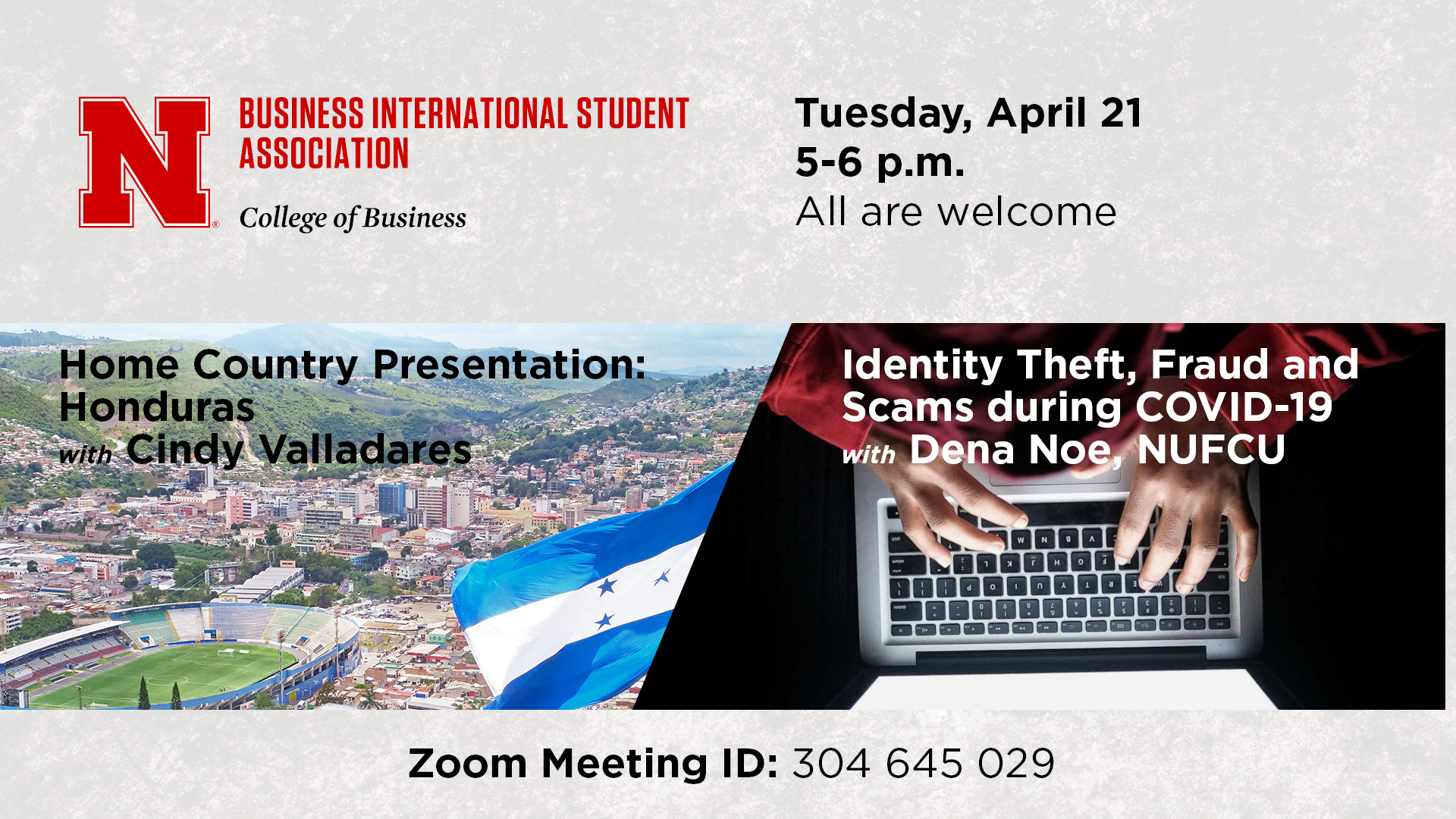 Plan to attend the next Business International Student Association meeting.