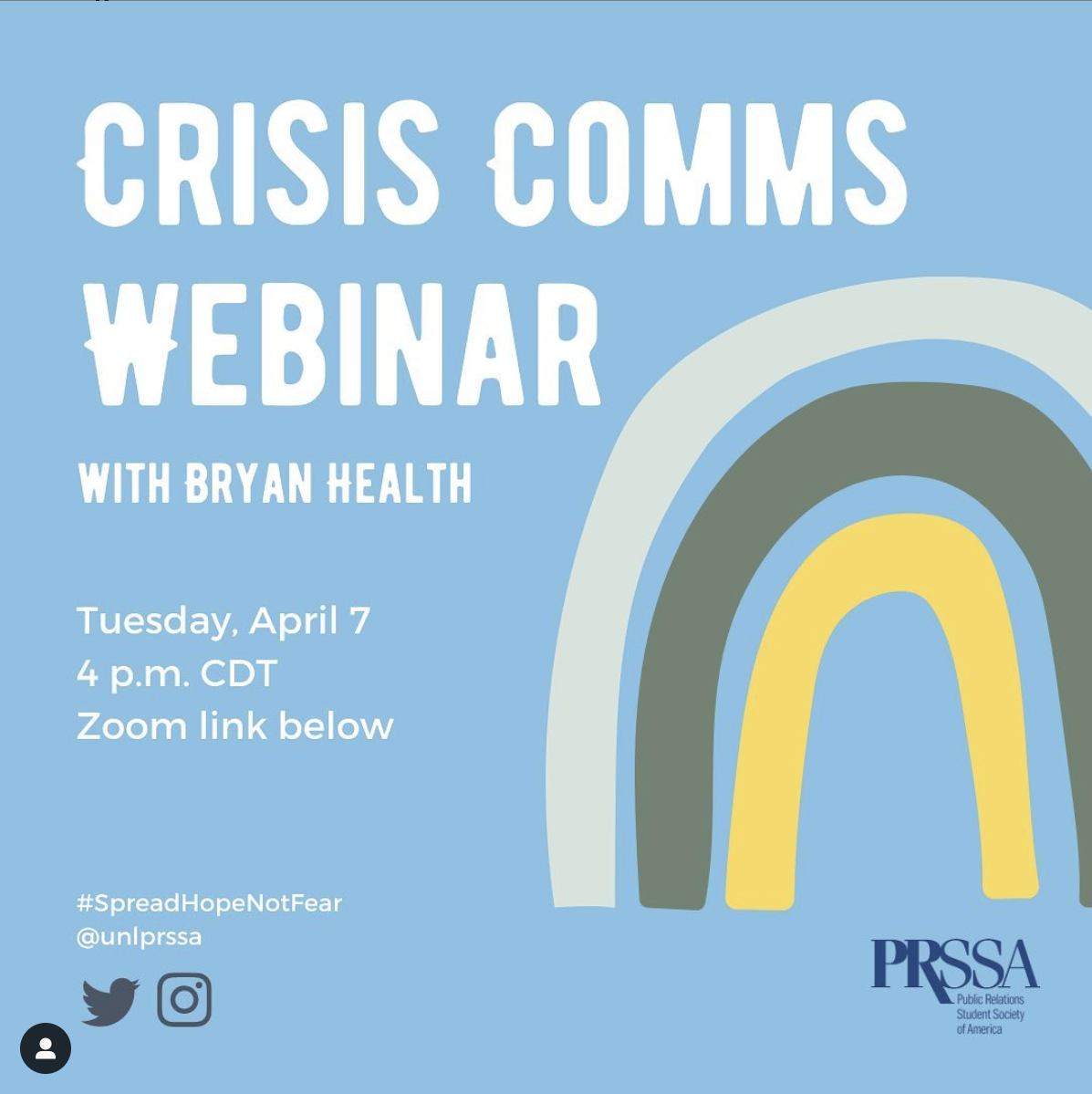 Crisis Comm Webinar