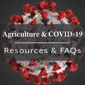 Ag and COVID-19 FAQ