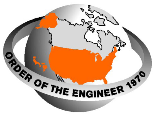 Graduating seniors in engineering programs can join The Order of the Engineer.