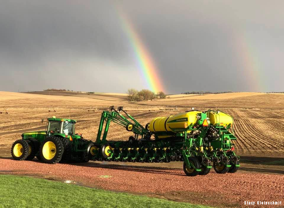 Farmers are on the move as planting season is happening statewide.