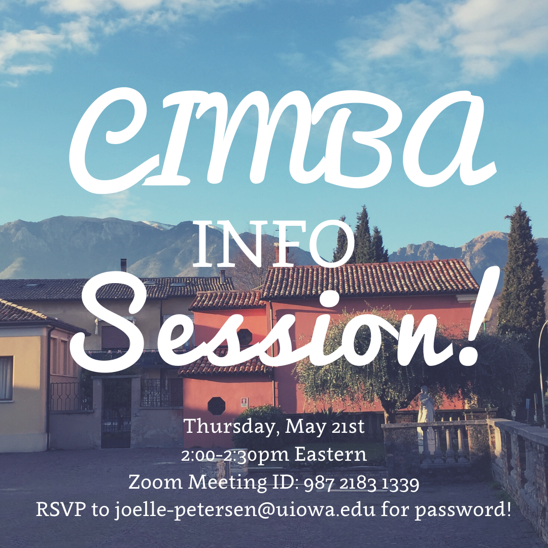 CIMBA Info Session