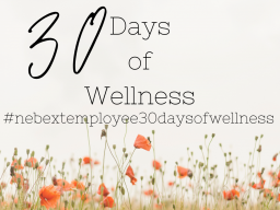 Nebraska Extension's 30 Days of Wellness during the month of May 2020